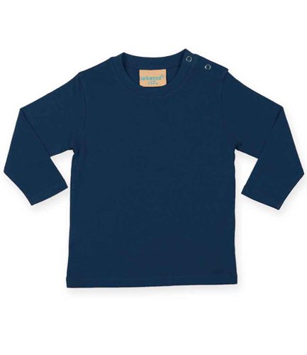 Larkwood Baby/Toddler Long Sleeve T-Shirt Navy 0-6