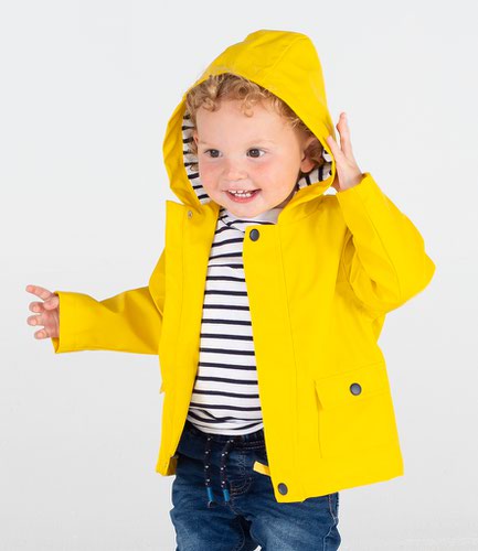 Larkwood Baby/Toddler Rain Jacket Navy 24-36