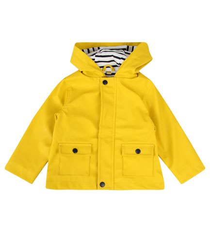 Larkwood Baby/Toddler Rain Jacket Yellow 12-18