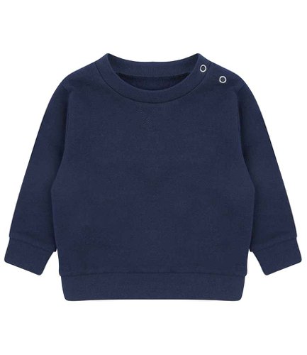 Larkwood Kids Sustainable Sweatshirt Navy 0-6