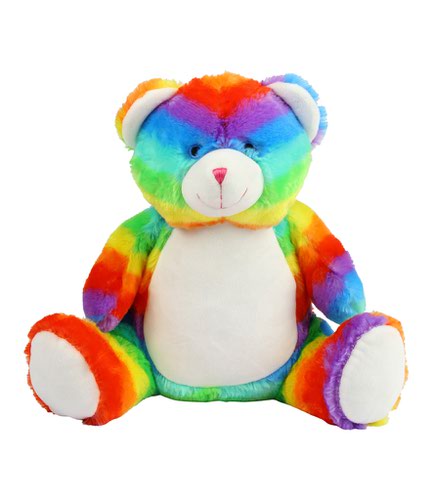 Mumbles Zippie Rainbow Bear Multi