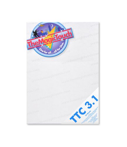 TheMagicTouch TTC 3.1 A4R Transfer Paper - 25 Sheets Paper A4R