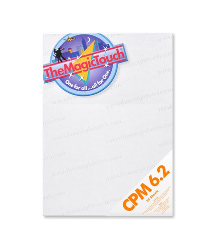 TheMagicTouch CPM 6.2 A4R Transfer Paper - 25 Sheets Paper A4R