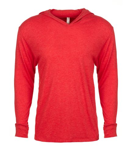 Next Level Unisex Tri-Blend Long Sleeve T-Shirt Hoodie