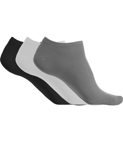 Proact Microfibre Sneaker Socks Storm Grey/White/Black 35/38