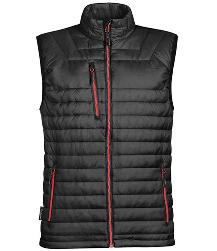 Stormtech Gravity Thermal Bodywarmer Black/True Red 3XL