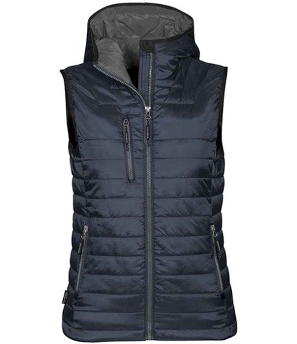 Stormtech Ladies Gravity Bodywarmer Navy/Charcoal L