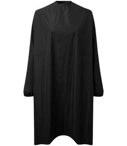 Premier Waterproof Long Sleeve Salon Gown Black