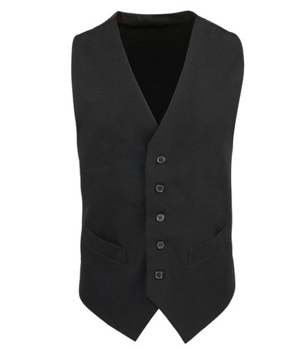 Premier Lined Waistcoat Black