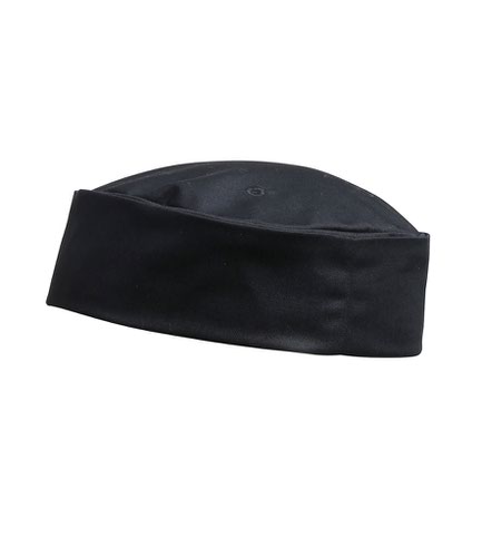 Premier Turn-Up Chef's Hat Black S