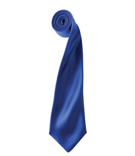 Premier 'Colours' Satin Tie Royal Blue