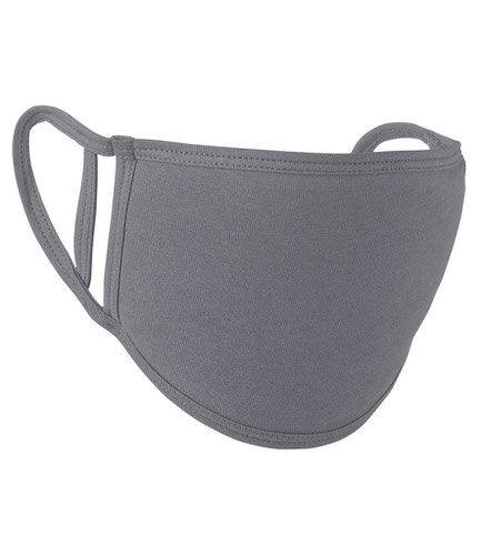 Premier Washable 2-Ply Face Cover Heather Grey