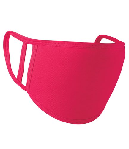 Premier Washable 2-Ply Face Cover Hot Pink