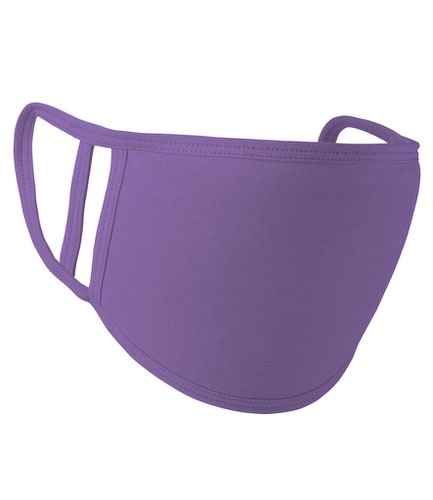 Premier Washable 2-Ply Face Cover Purple