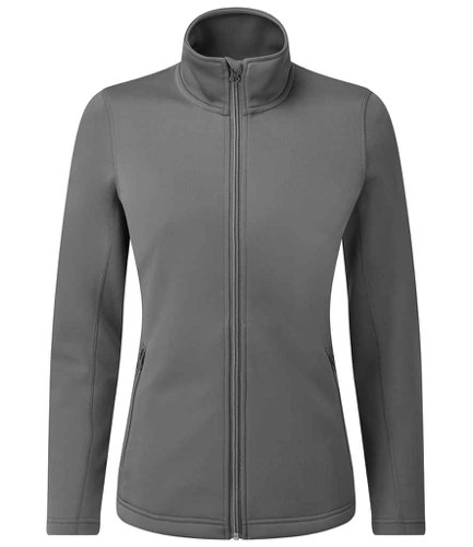 Premier Ladies Spun Dyed Recycled Zip Through Sweat Jacket Dark Grey L
