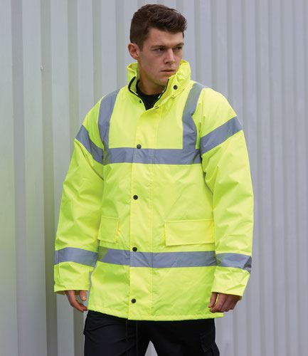 Portwest Hi-Vis Traffic Jacket Yellow 3XL Jackets PW003 YEL 3XL