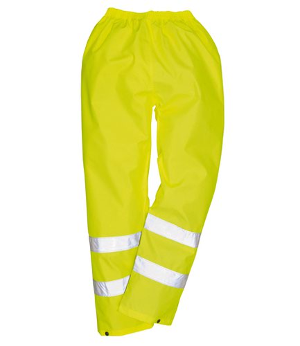 Portwest Hi-Vis Rain Trousers Yellow S