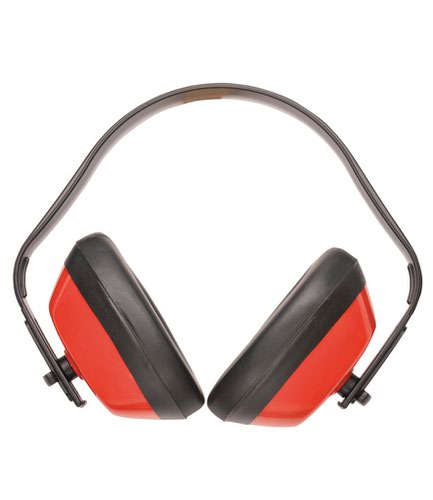 Portwest Classic Ear Protectors Red