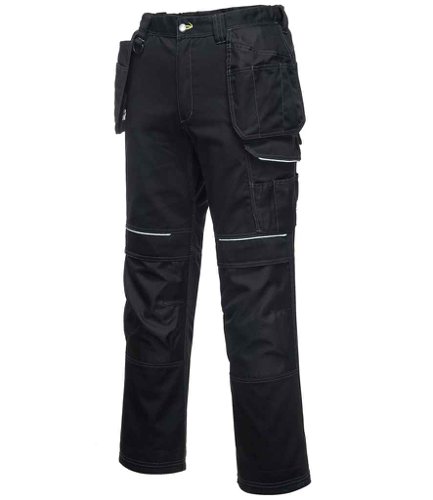 Portwest PW3 Stretch Holster Trousers Black 30/R
