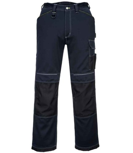 Portwest PW3 Work Trousers Navy/Black 30/R
