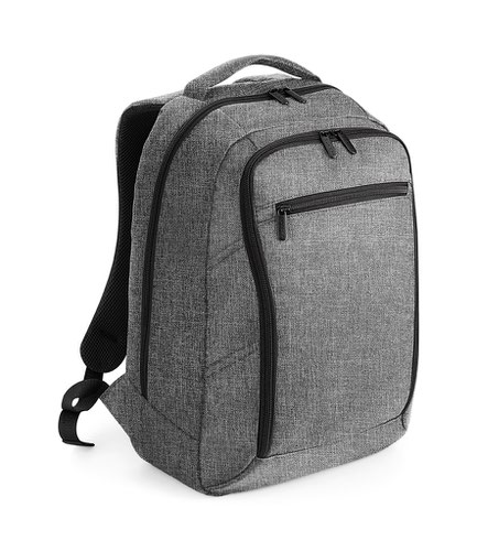 Quadra Executive Digital Backpack Grey Marl