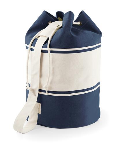 Quadra Canvas Duffle Navy/Off White