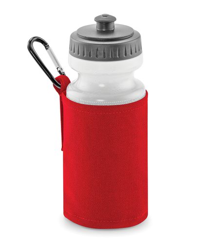 Quadra Water Bottle and Holder Classic Red