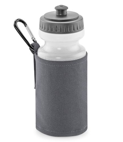 Quadra Water Bottle and Holder Graphite Grey