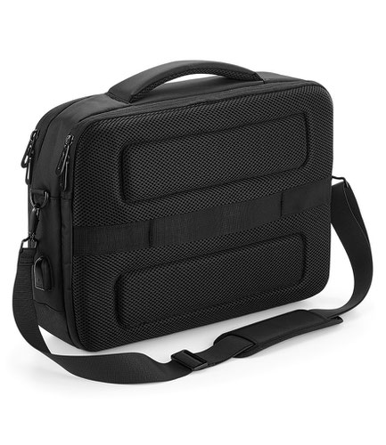 Quadra Pro-Tech Charge Messenger Black Messenger Bags QD915 BLK ONE