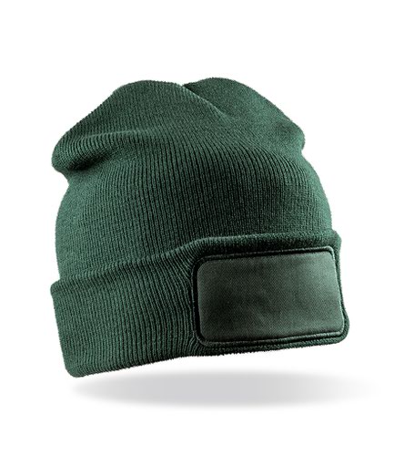 Result Core Double Knit Printers Beanie Bottle Green
