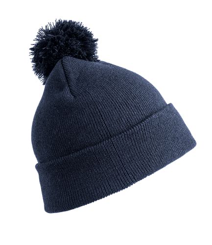 Result Core Pom Pom Beanie Navy