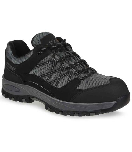 Regatta Safety Footwear Sandstone SB Safety Trainers Briar/Black 9