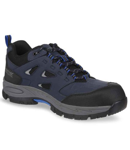 Regatta Safety Footwear Mudstone S1P Safety Trainers Navy/Oxford Blue 11