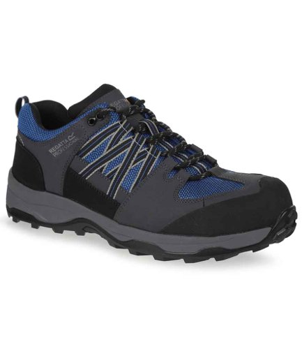 Regatta Safety Footwear Clayton S3 Safety Trainers Oxford Blue/Briar 7