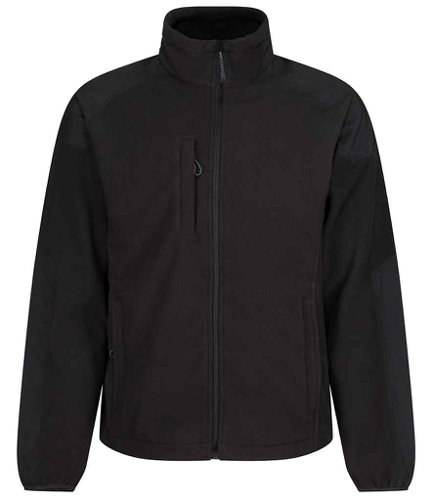 Regatta Broadstone Showerproof Micro Fleece Jacket Black 3XL