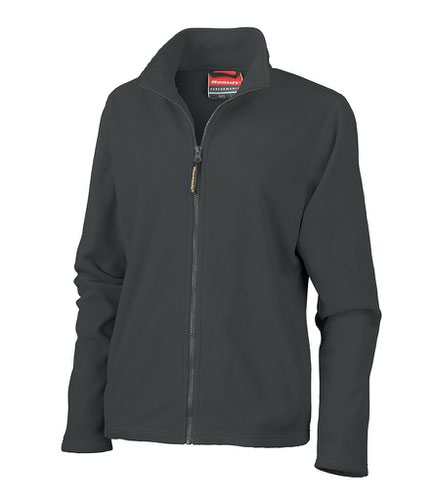 Result Ladies Horizon High Grade Micro Fleece Jacket Black L/14
