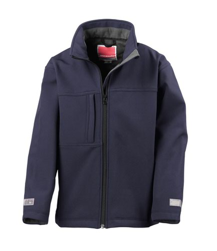 Result Kids Classic Soft Shell Jacket Navy 11-12