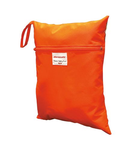 Result Safe-Guard Safety Vest Storage Bag Orange