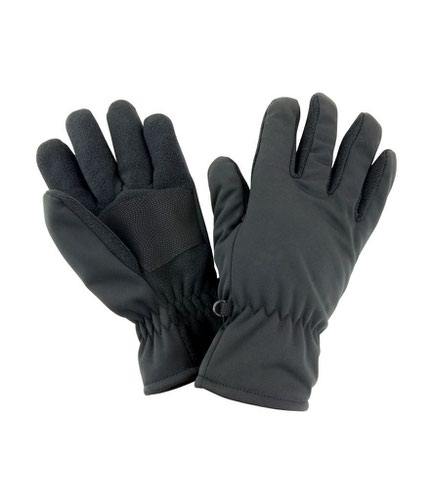 Result Soft Shell Thermal Gloves Black L/XL