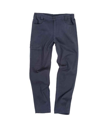 Result Work-Guard Super Stretch Slim Chino Trousers Navy XXL/R