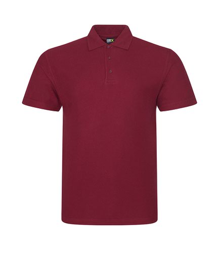 PRO RTX Pro Piqué Polo Shirt Burgundy 3XL