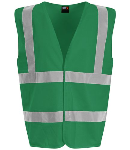 PRO RTX Hi-Vis Waistcoat Kelly Green 3XL