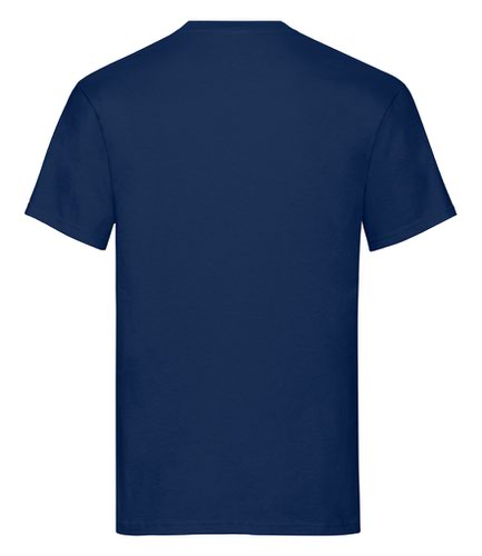 Fruit of the Loom Heavy Cotton T-Shirt Navy XXL Polo Shirts and T-Shirts SA101 NAV XXL