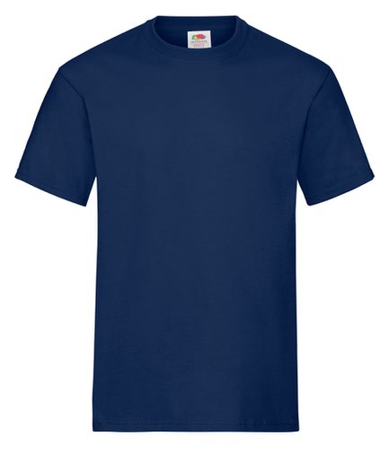 Fruit of the Loom Heavy Cotton T-Shirt Navy 3XL