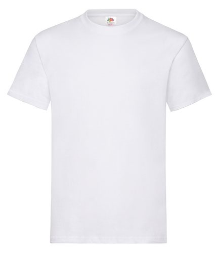 Fruit of the Loom Heavy Cotton T-Shirt White 3XL