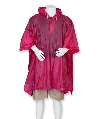 Splashmacs Rain Poncho Fuchsia