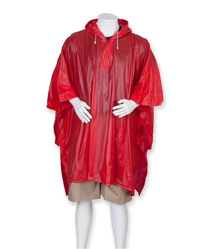 Splashmacs Rain Poncho Red