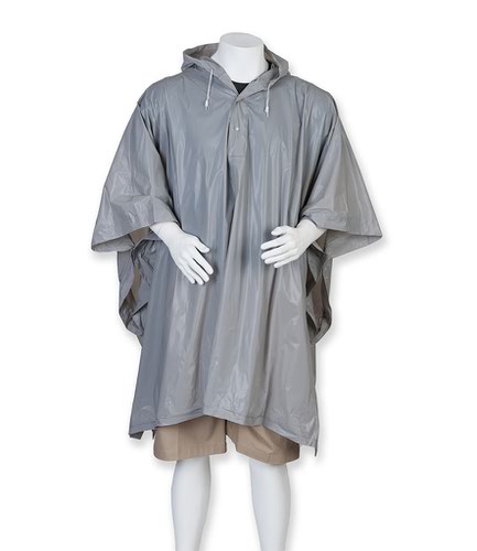 Splashmacs Rain Poncho Silver