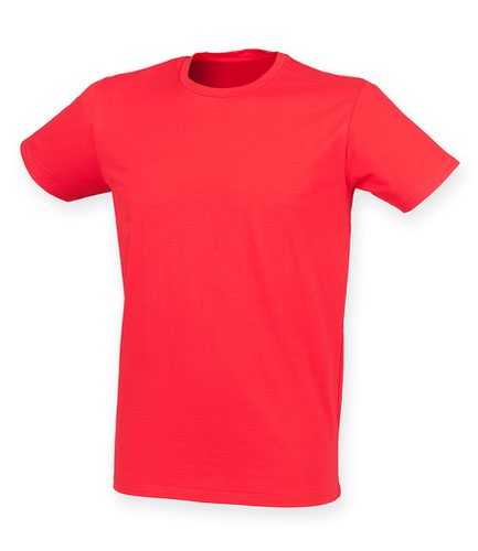 SF Men Feel Good Stretch T-Shirt Bright Red L