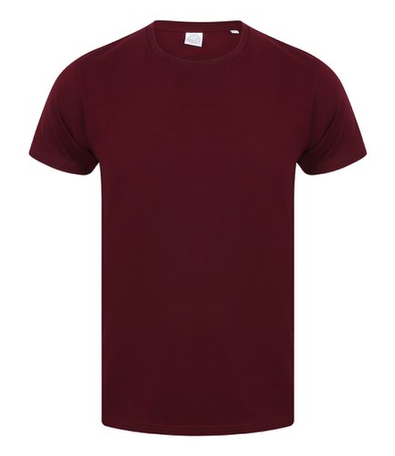 SF Men Feel Good Stretch T-Shirt Burgundy L